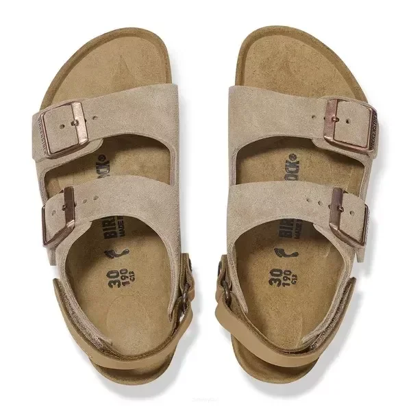 Popularne sandały MilanoBirkenstockw wersji wąskiej