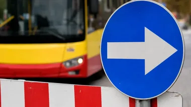 Linia 319 pojedzie inaczej. Nowy objazd omija utrudnienia w Balinie