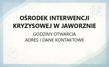 Ośrodek Interwencji Kryzysowej w Jaworznie - kontakt, godziny, informacje