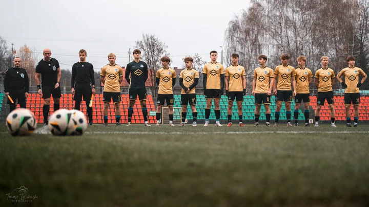 Grafika promocyjna wydarzenia GRAJĄ CHŁOPAKI Z JAWORZNA — sparing: Akademia 2012 Jaworzno vs Zagłębie II Sosnowiec