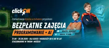 ClickON darmowe warsztaty programowania