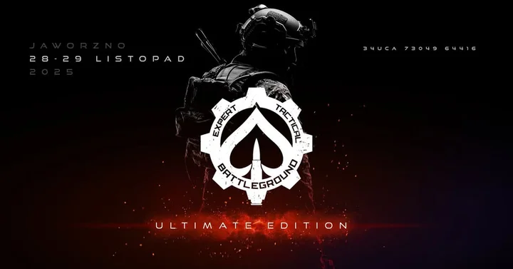 Grafika promocyjna wydarzenia Zawody ETB „Ultimate Edition” — mocne wyzwanie na strzelnicy Hubertech