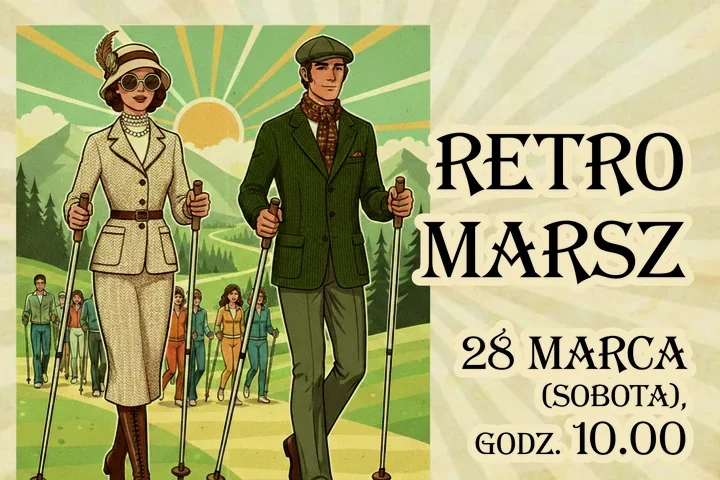 Retro Marsz w Jaworznie - nordic walking, retro klimat i sąsiedzka integracja