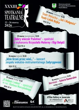 Teatr, muzyka i premiera na pięć marcowych wieczorów w Jaworznie