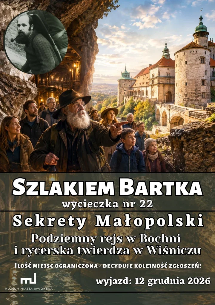 Z Jaworzna do solnych podziemi i Wiśnicza. Rusza 22. wyprawa „Szlakiem Bartka”.