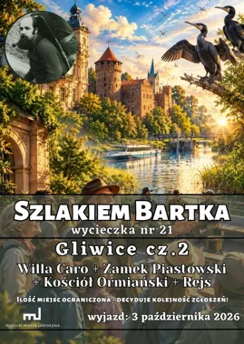Szlakiem Bartka do Gliwic - rejs, historia i muzyka na wodzie.